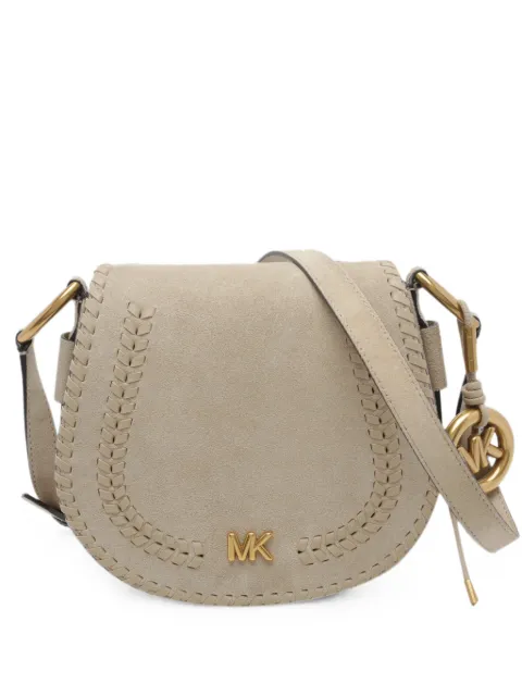 Michael Michael Kors Josie whipstitch-trim crossbody bag Neutrals 30S6AQ5M6O156
