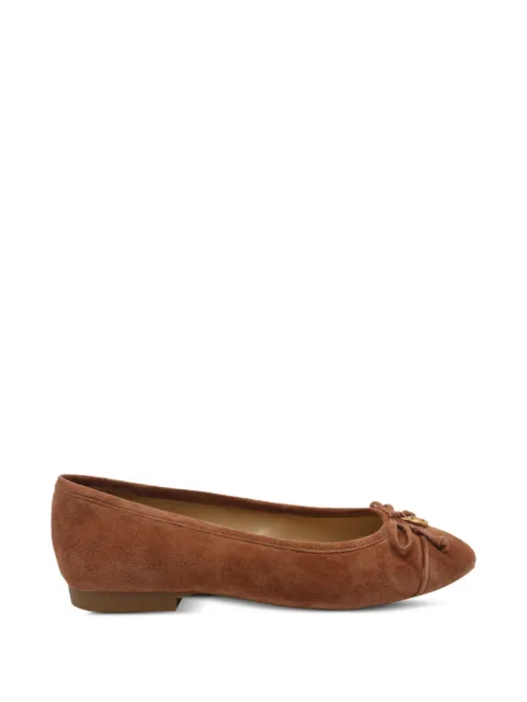 Michael Michael Kors Piper bow-detail ballet flats Brown 40T6PIFP1S230