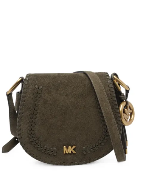 Michael Michael Kors Josie whipstitch-trim crossbody bag Green 30S6AQ5M6O