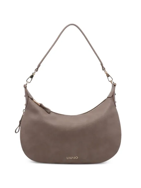 LIU JO logo-plaque cross body bag Brown AF6133E1142