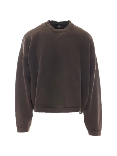 Represent logo-embroidered sweatshirt Brown INM10002317
