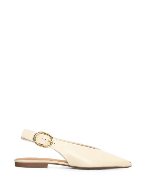 Arezzo buckle-detail pointed-toe pumps Neutrals A1321900400012