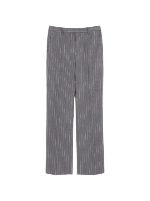 Valentino Garavani wool pinstripe trousers Grey VRBO94BEC