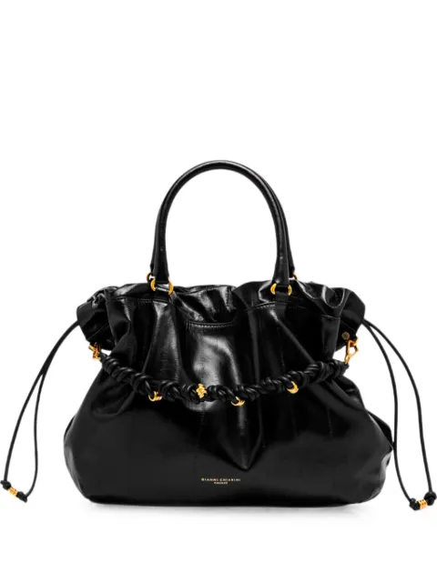 GIANNI CHIARINI larhe Morgana tote bag Black BS12261EEL