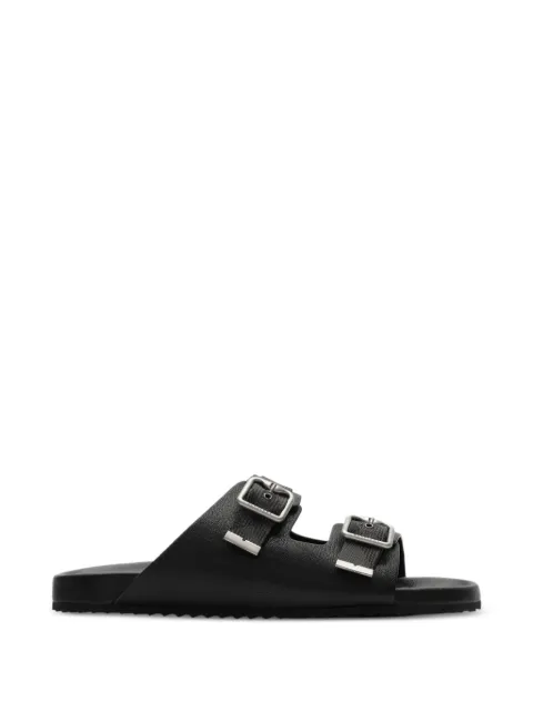 Burberry leather Urchin sandals Black 8127384