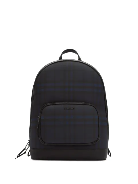 Burberry City Check backpack Blue 8129359
