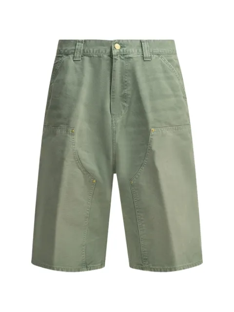 Carhartt WIP rivet-embellished cotton shorts Green I0368703RF17
