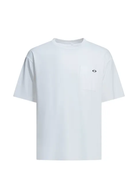 Oakley graphic-print chest-pocket T-shirt White FOA408793100