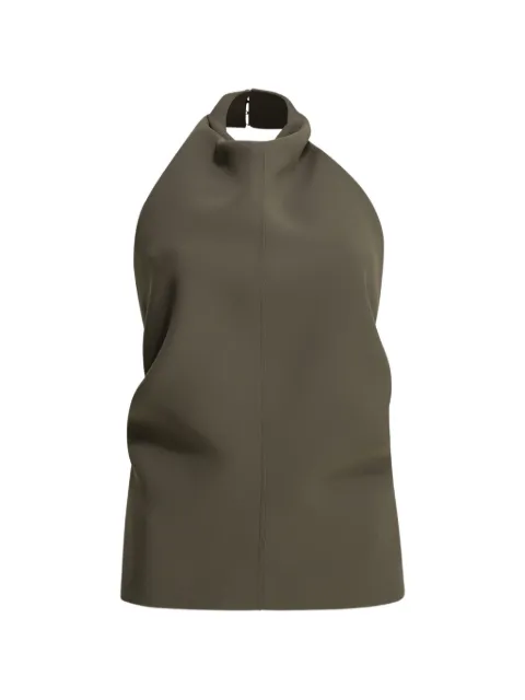 KHAITE Rone halterneck top Brown 24874114