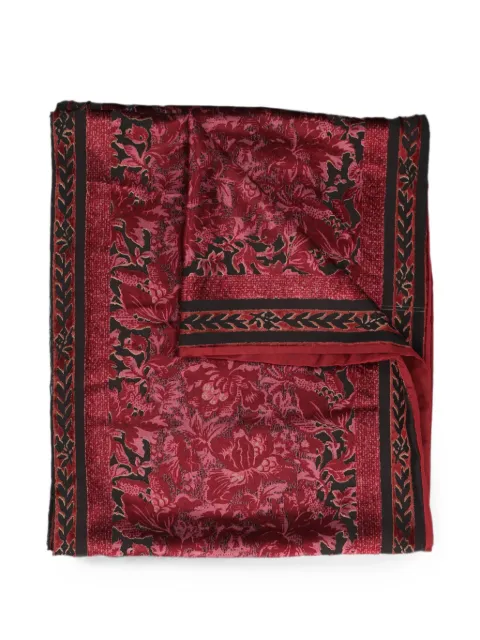 Kenzo Pre-Owned floral-print scarf Red W2752671