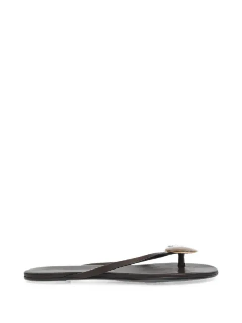 Christopher Esber Aura Quartz flat sandals Brown 26029376