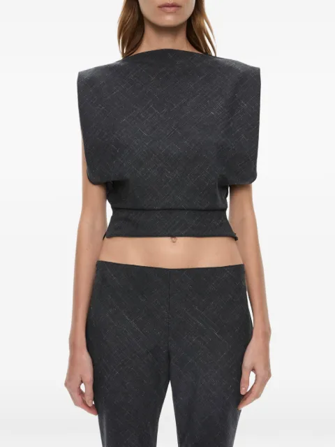 Christopher Esber Banyan blouse Grey 26021484