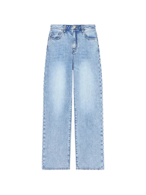 Armani Exchange logo-plaque jeans Blue XW000100AF21338