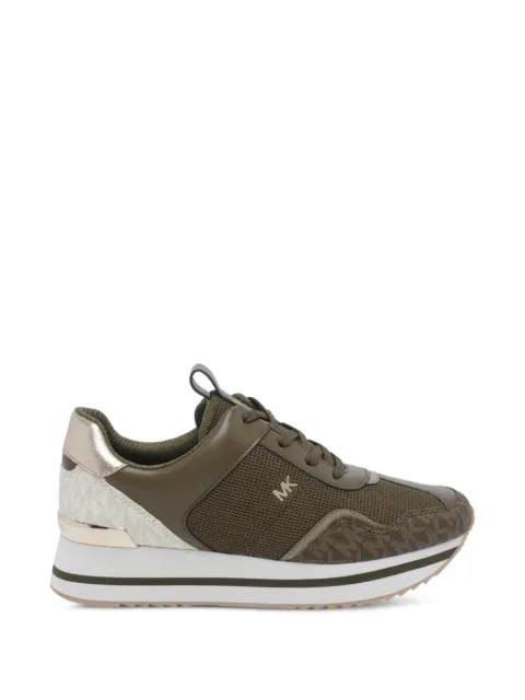 Michael Michael Kors Raina logo-print sneakers Green 43T6RNFS1D