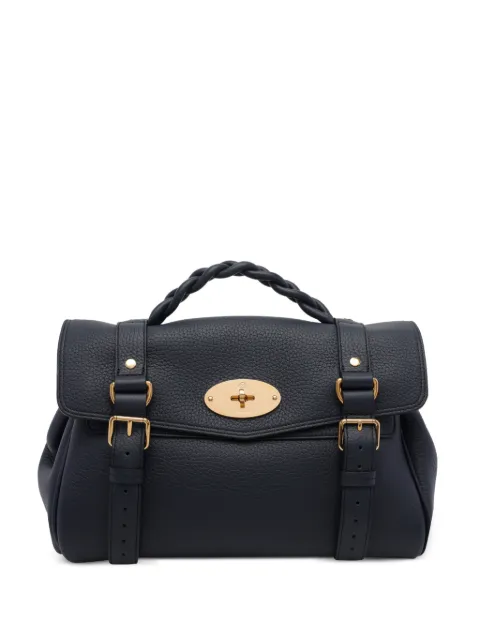 Mulberry Alexa heavy-grain crossbody bag Blue HH6746736U888