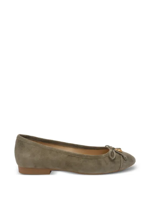 Michael Michael Kors Piper bow-detail ballet flats Green 40T6PIFP1S