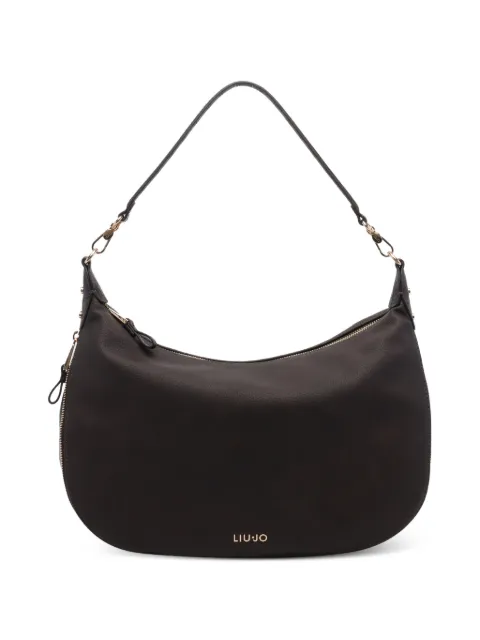 LIU JO crocodile-effect zip-detail tote bag Brown AF6134E1142