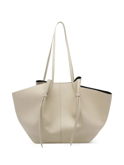 Yuzefi large Mochi pebble-grain leather tote bag Neutrals XLMOCHIPEBBLEGRAINLEATHER