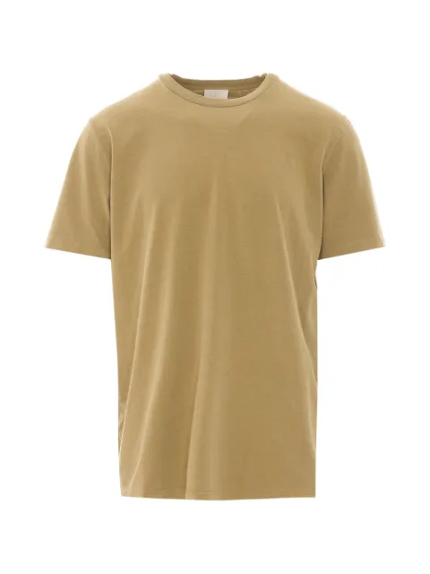 A.P.C. logo-print crew-neck T-shirt Neutrals COHBSM26470