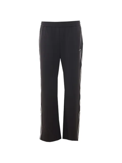 Represent logo-embroidered track pants Black MLM10109101