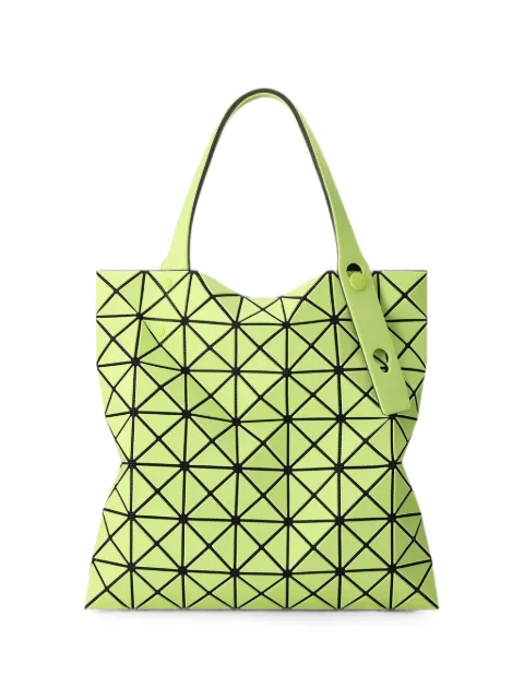 Bao Bao Issey Miyake geometric-panelled tote bag Green BB66AG527
