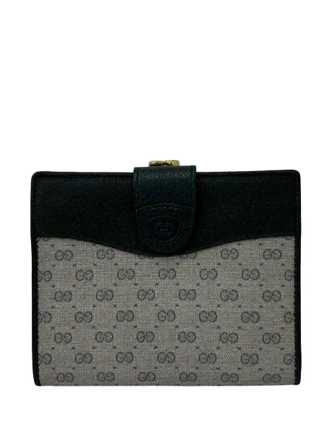Gucci Pre-Owned 20th Century Micro GG Supreme Bifold Wallet small wallets Neutrals 1RGP1GUX1I880D6T
