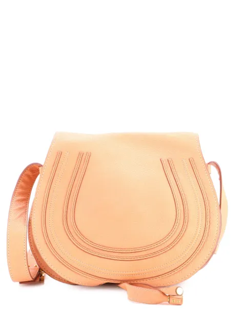 Chloé Pre-Owned Marcie Leather Medium crossbody bag Pink CVG6ZEX9LTJMBSJL
