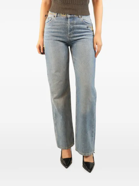 Ba&Sh embroidered-detail jeans Blue BLUEEMBROIDEREDDETAILJEANS