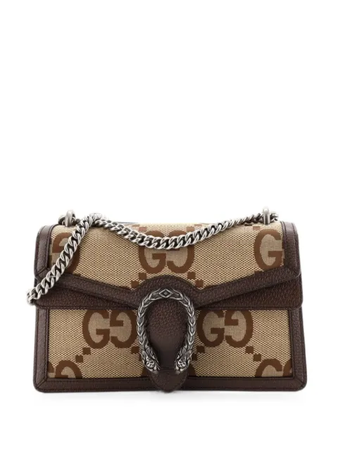 Gucci Pre-Owned Dionysus Bag Jumbo GG Canvas Small shoulder bag Brown JXQXY43FSRT7E9LD