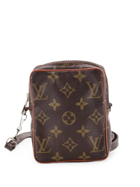Louis Vuitton Pre-Owned Danube Handbag Monogram Canvas Mini crossbody bag Brown 3U1S34AR3ZH2BM7A