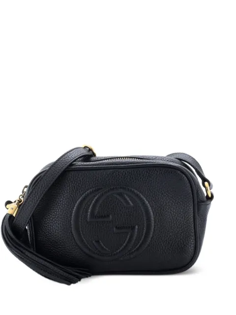 Gucci Pre-Owned Soho Disco Leather Mini crossbody bag Black 02E8BLEAN79O913B