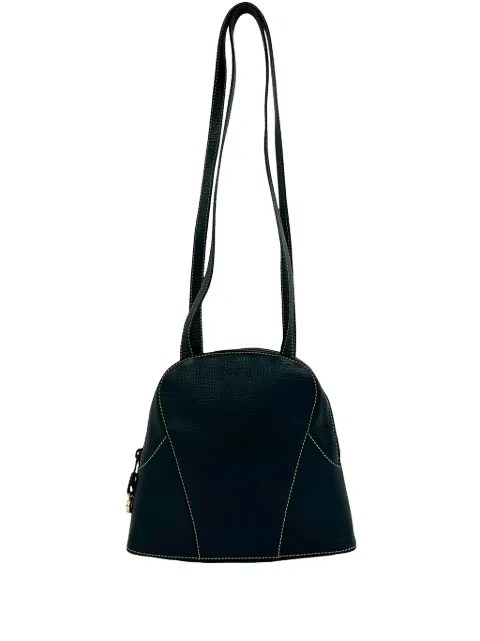 Loewe Pre-Owned 2010-2026 Leather shoulder bag Blue GLQRRBS7XK70Z49J