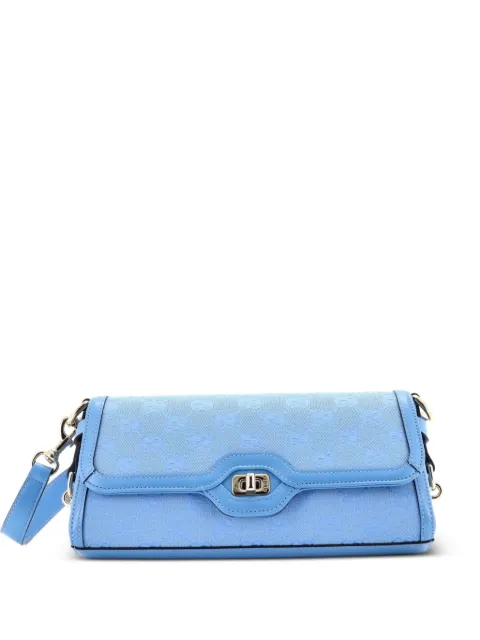 Gucci Pre-Owned Luce Canvas Small shoulder bag Blue EW9DHH5FCG951U00