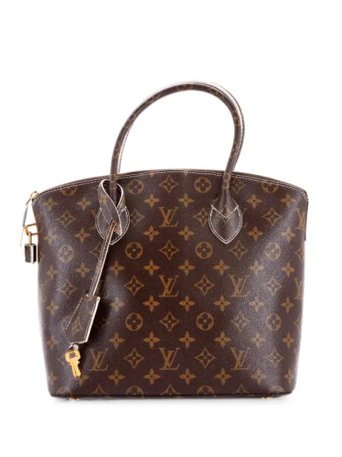 Louis Vuitton Pre-Owned Lockit Handbag Monogram Fetish Canvas BB satchel Brown 6VRCGBJQUJL44BV4