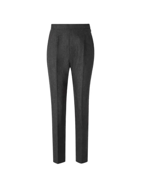 Jil Sander pressed-crease tailored trousers Grey J02KA0392J4033