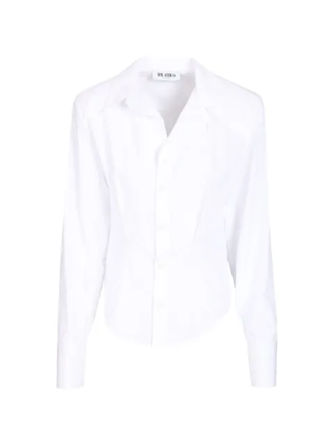 The Attico button-front shirt White 261WCH00050
