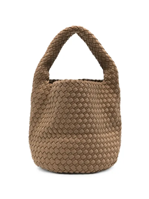 MARREA woven bucket bag Neutrals MRR18098005