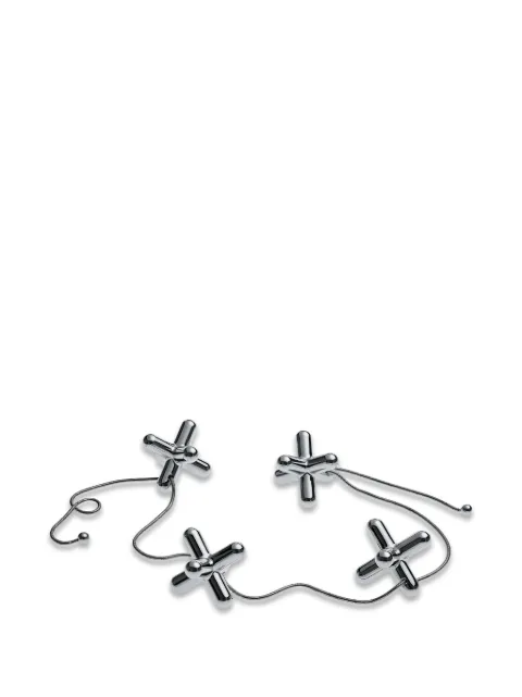 Alessi Tripod chain-linked trivet Silver 008GCH01