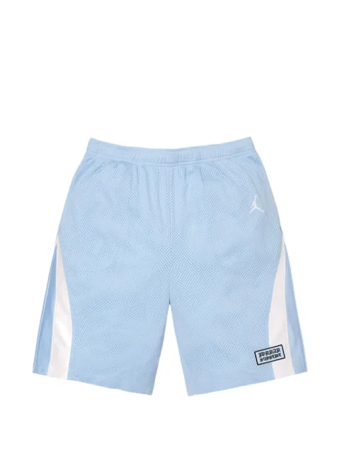 Supreme logo-patch track shorts Blue SU27799