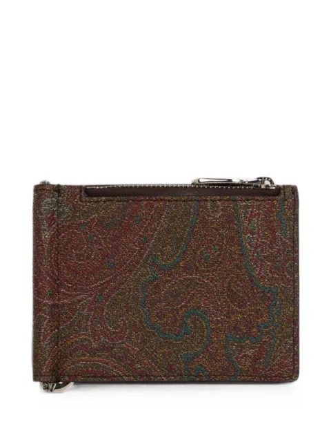 ETRO Arnica bifold card holder Brown MP2D0009AA086