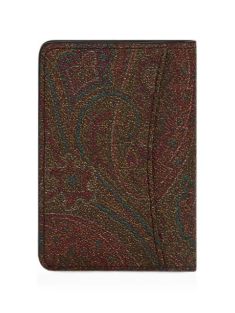 ETRO Arnica document and card holder Brown MP2E0004AA086
