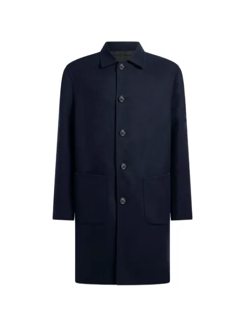ETRO reversible wool-blend coat Blue MRAA003599TUBR9