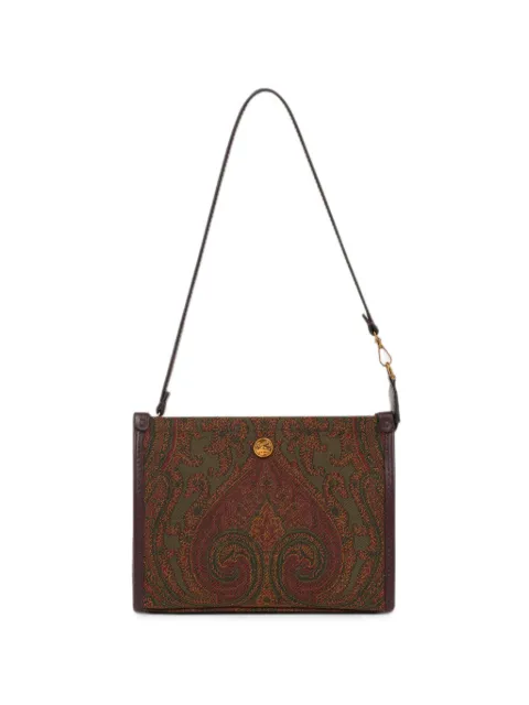 ETRO Paisley jacquard pouch Green WP2C0014AQ13A