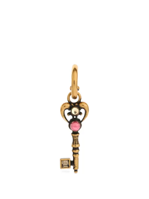 ETRO drop earrings with key and stones Gold WF5A0097AM007