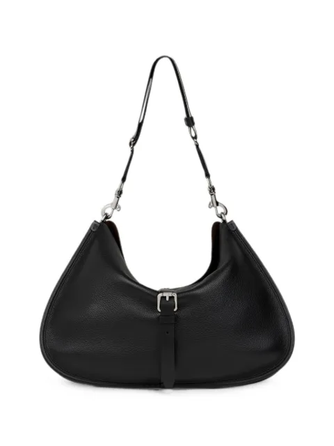 ETRO maxi tumbled leather Pony bag Black MP1B0006AP11Y