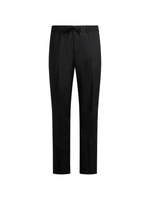 ETRO sporty virgin wool trousers Black MRED003599TU2O5
