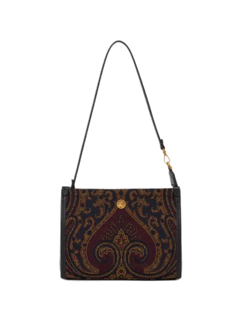ETRO Paisley jacquard pouch Blue WP2C0014AQ13A