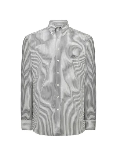 ETRO striped button-down cotton shirt White MRIB000499TR51B