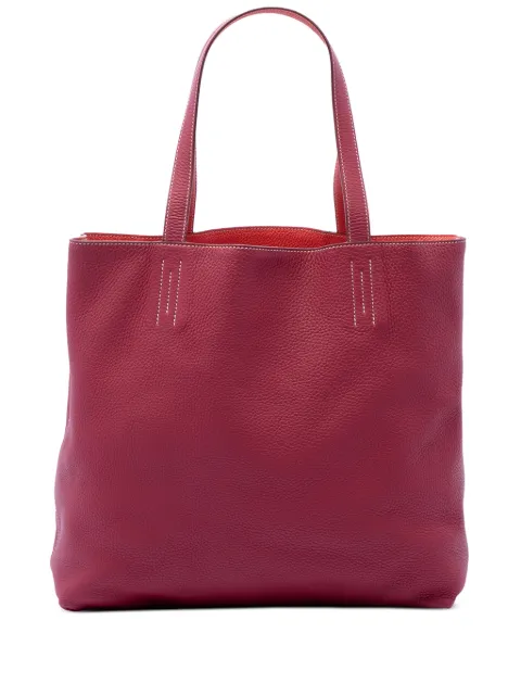 Hermès Pre-Owned 2014 Clemence Double Sens 36 tote bag Red P0XT02Q2OFQKDA14