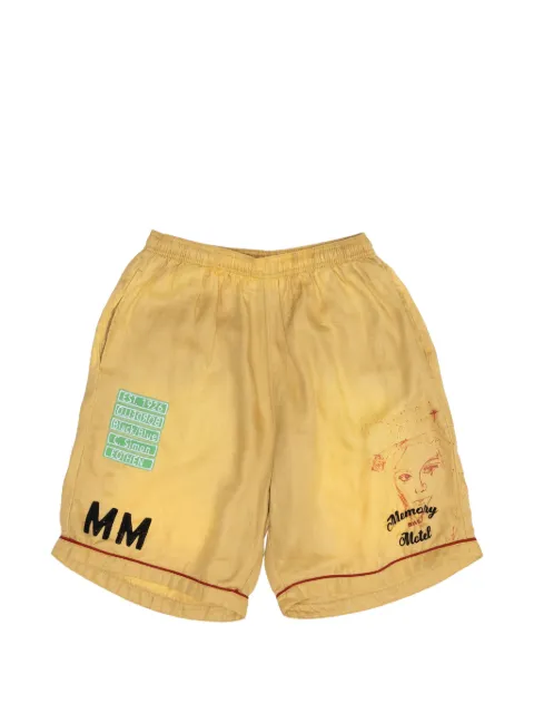 Paly Montauk bowling shorts Yellow 5U007Q1010YLW